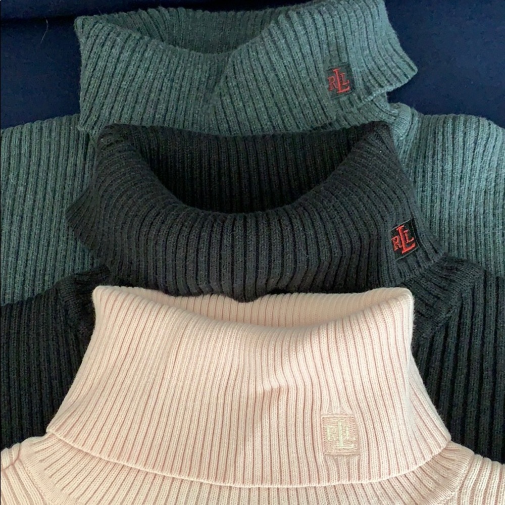 Ralph Lauren turtleneck sweaters - NOT SOLD OUT